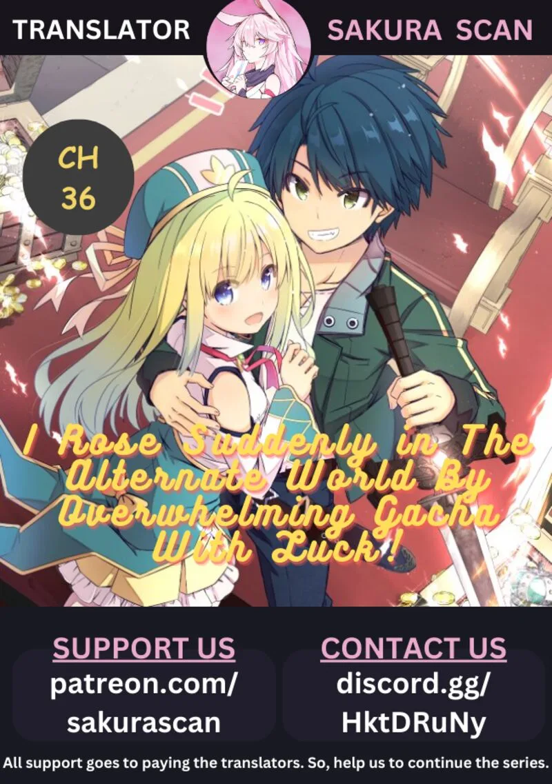 Attouteki Gacha Un de Isekai wo Nariagaru! Chapter 36 page 1