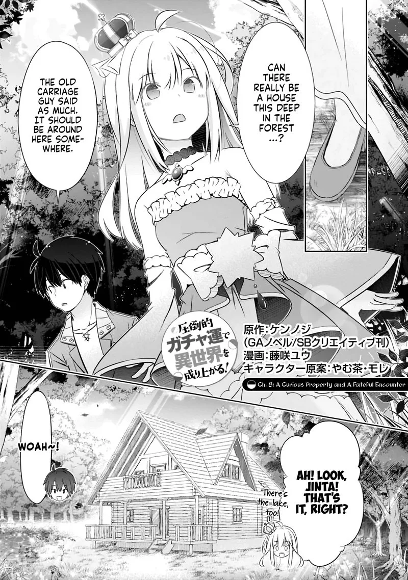 Attouteki Gacha Un de Isekai wo Nariagaru! Chapter 8 page 1