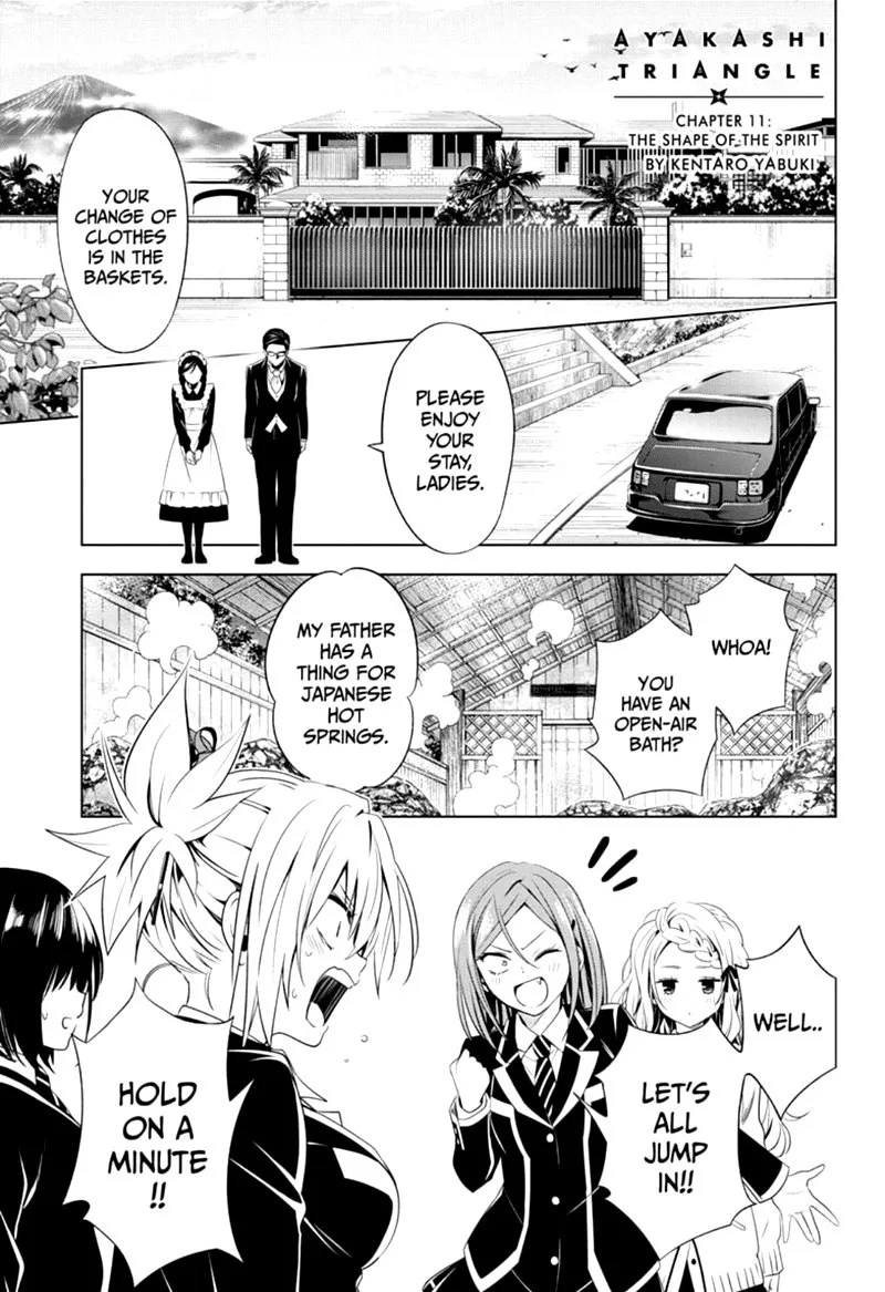 Ayakashi Triangle Chapter 11 page 1