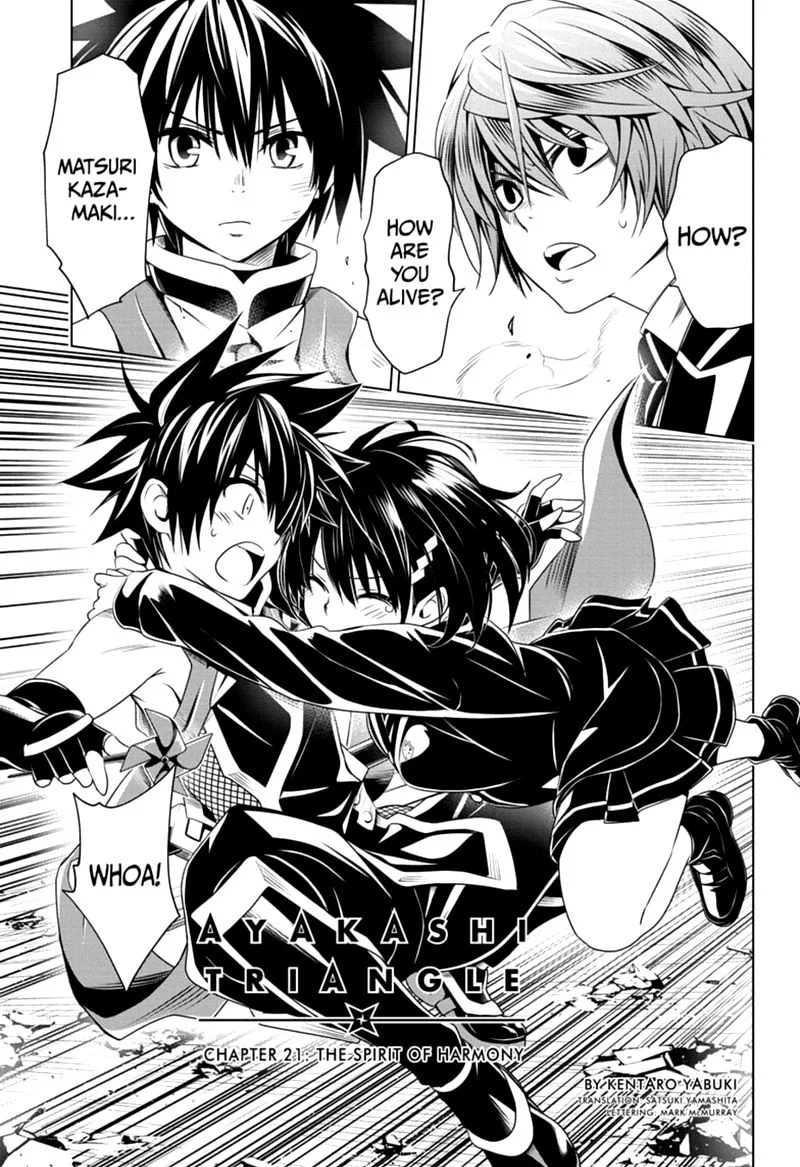 Ayakashi Triangle Chapter 21 page 1