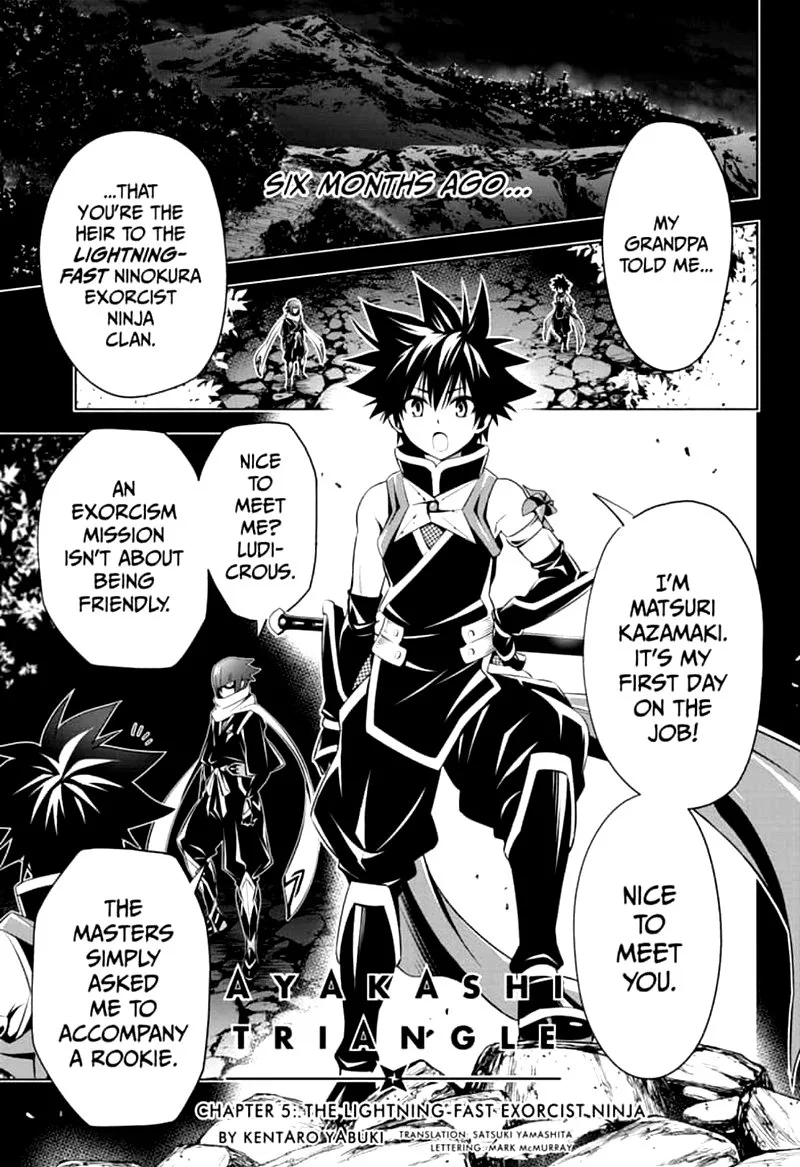 Ayakashi Triangle Chapter 5 page 1