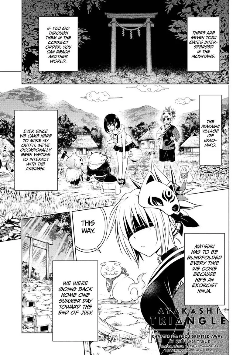 Ayakashi Triangle Chapter 87 page 1