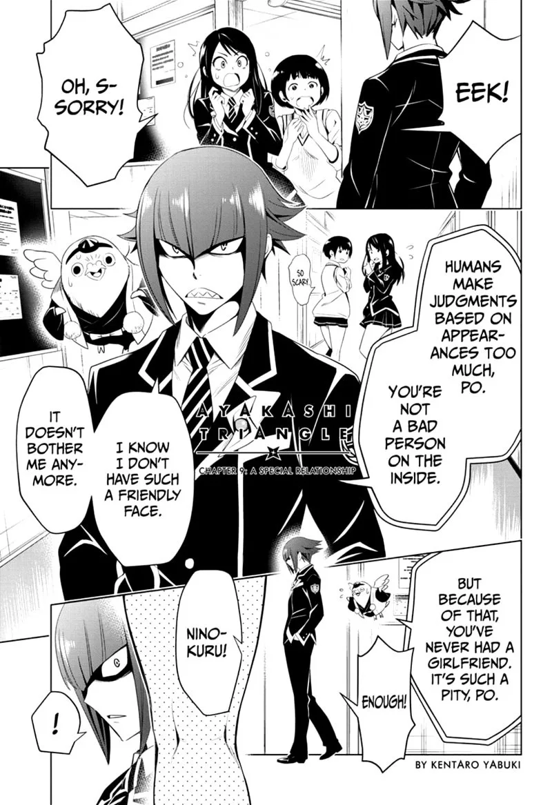 Ayakashi Triangle Chapter 9 page 1