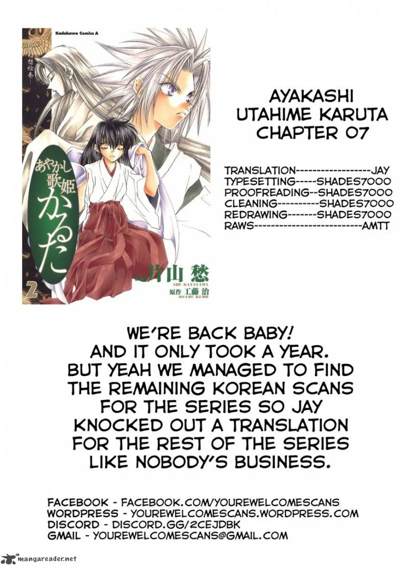 Ayakashi Utahime Karuta Chapter 7 page 37