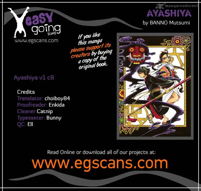 Ayashiya Chapter 8 page 1