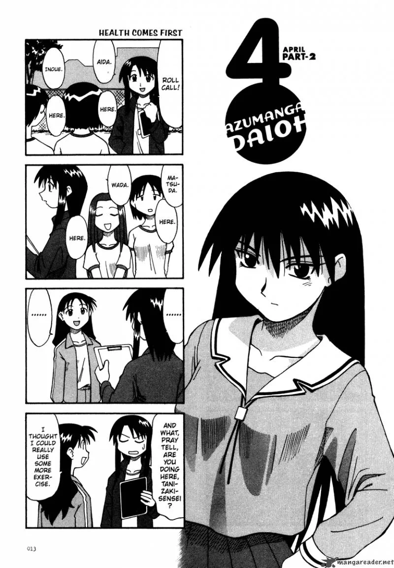 Azumanga Daioh Chapter 1 page 14