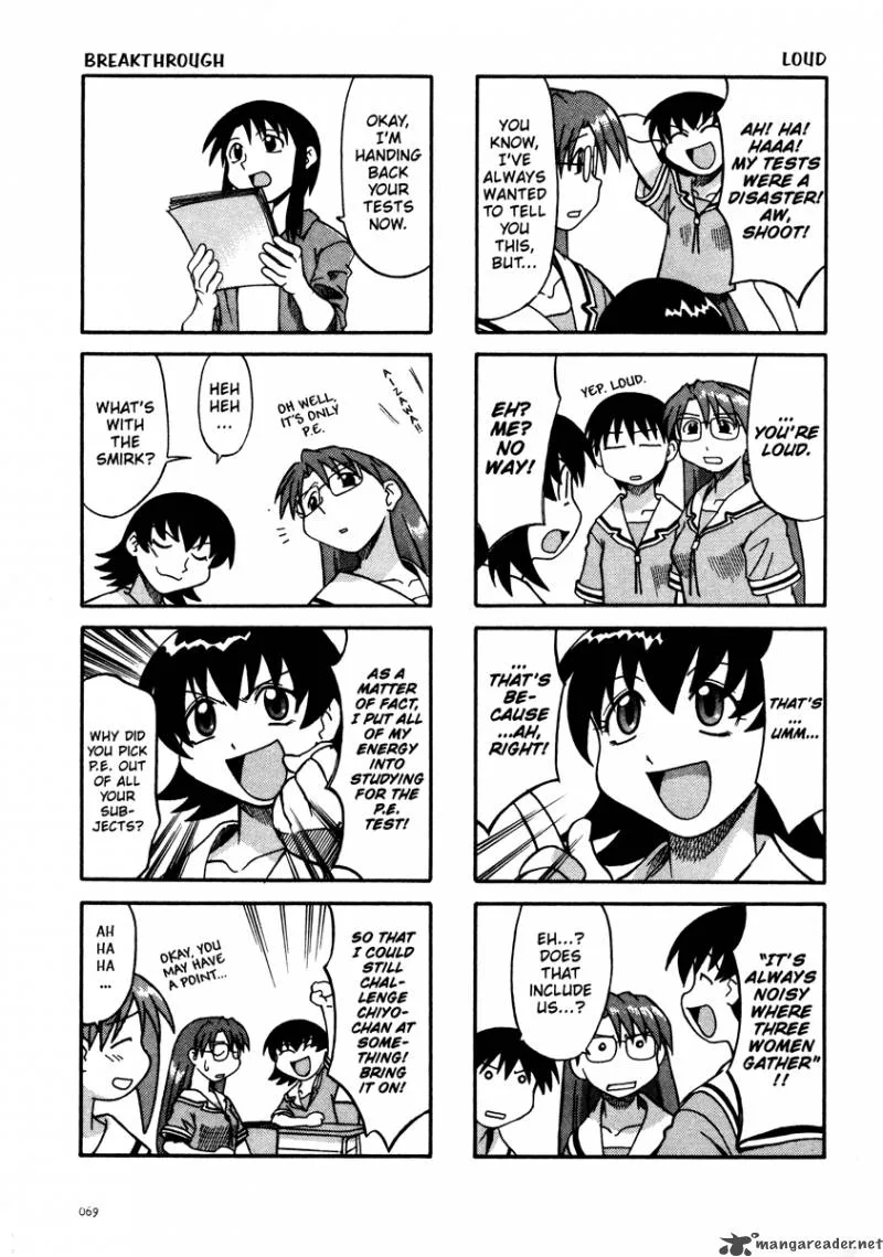 Azumanga Daioh Chapter 1 page 70