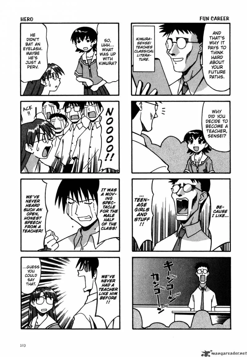 Azumanga Daioh Chapter 1 page 104