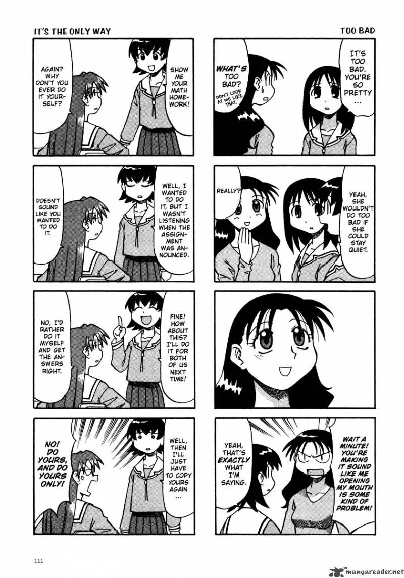 Azumanga Daioh Chapter 1 page 112