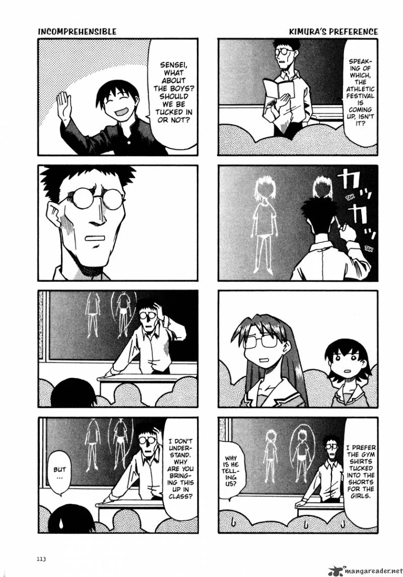 Azumanga Daioh Chapter 1 page 114