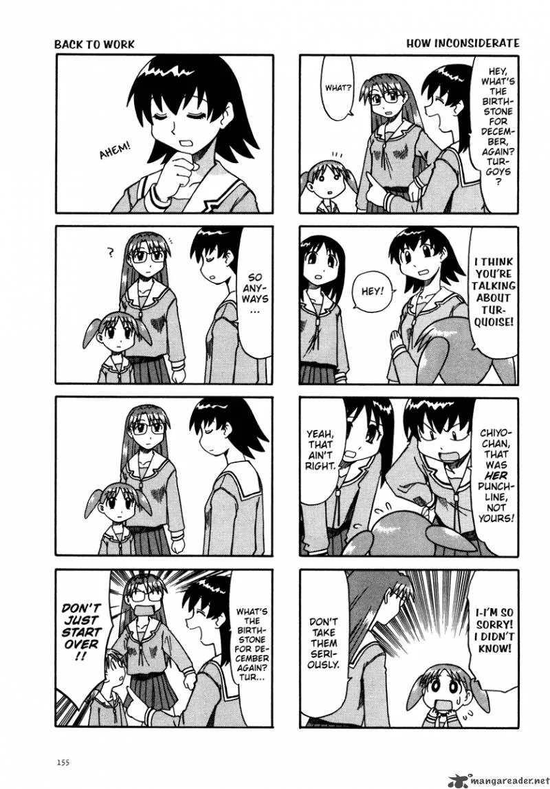 Azumanga Daioh Chapter 1 page 156