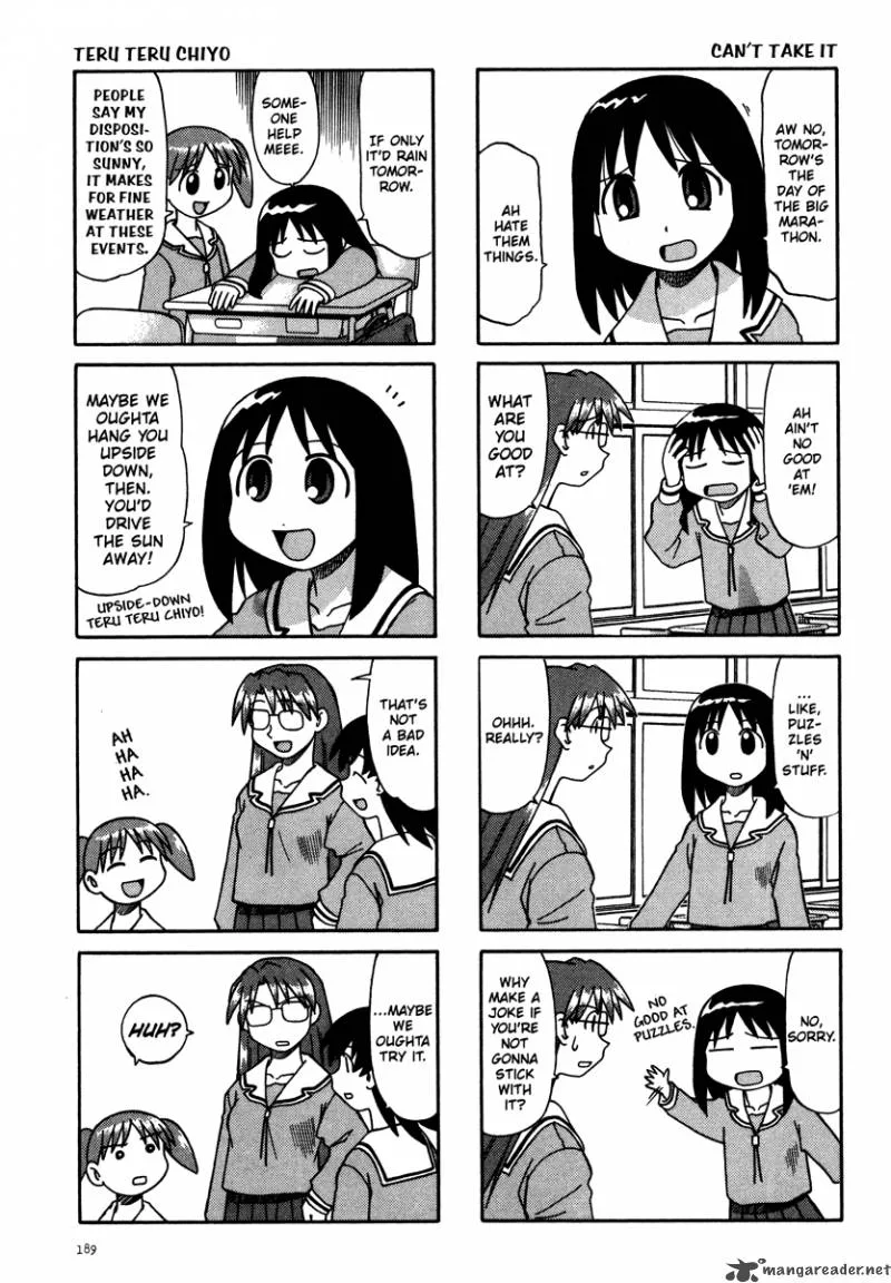 Azumanga Daioh Chapter 1 page 190