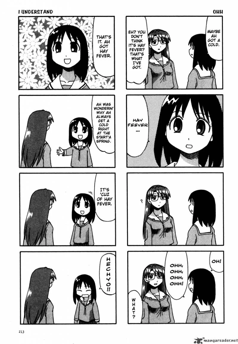 Azumanga Daioh Chapter 1 page 214