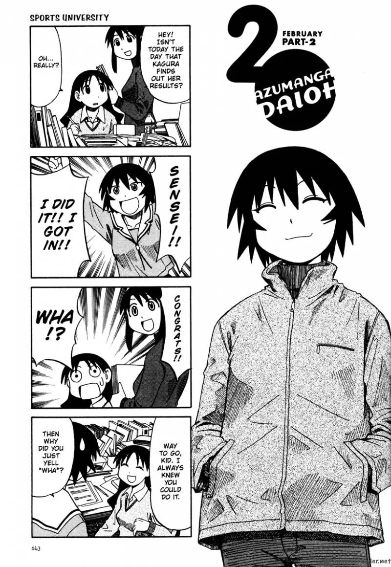 Azumanga Daioh Chapter 3 page 187
