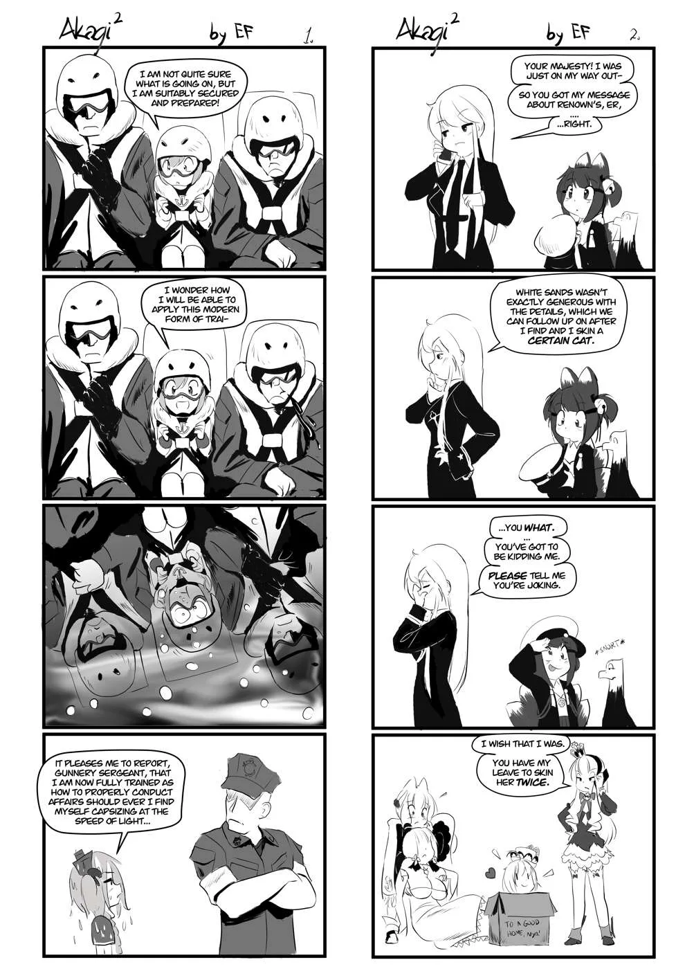 Azur Lane - Akagi² (Doujinshi) Chapter 21 page 1