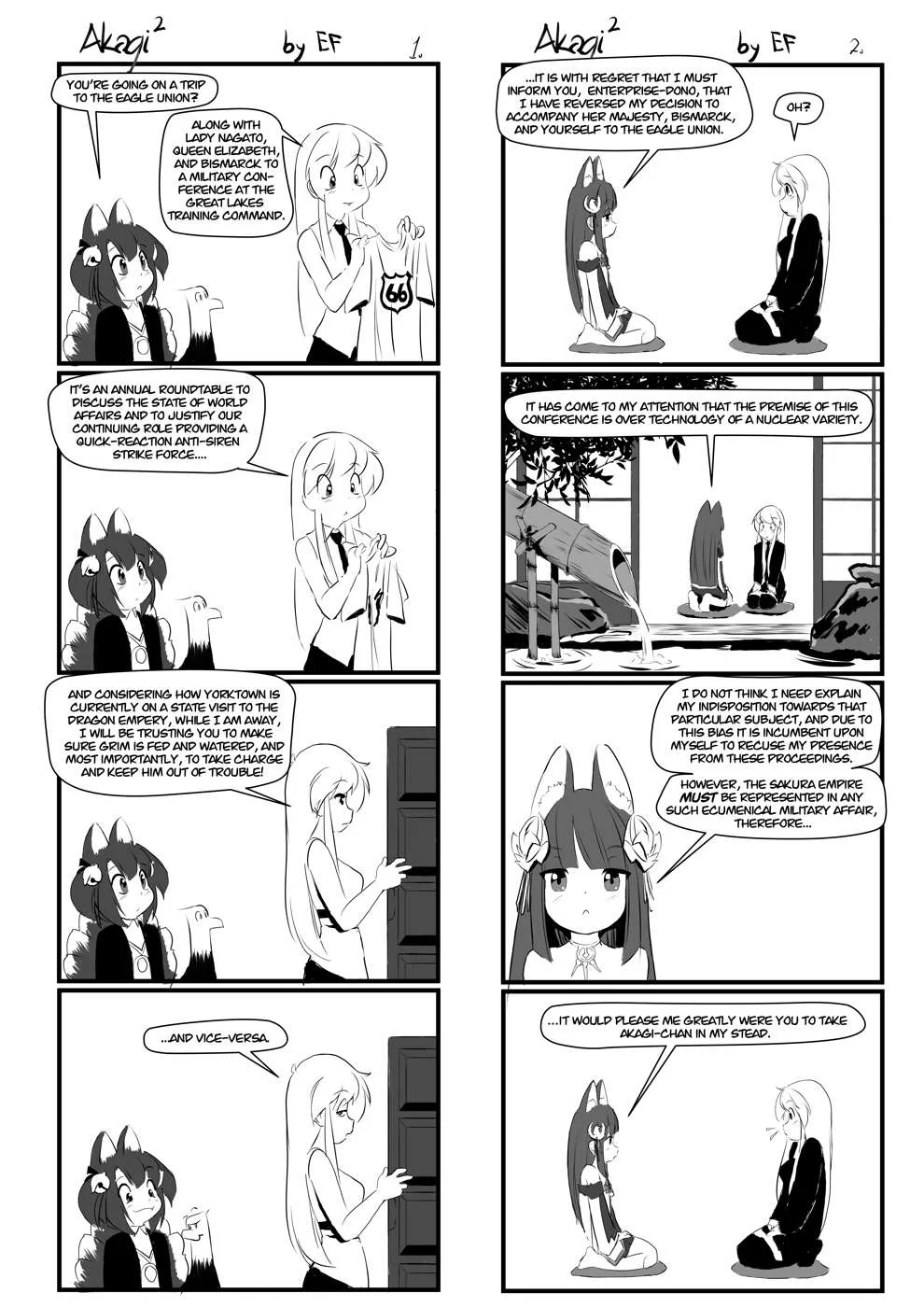 Azur Lane - Akagi² (Doujinshi) Chapter 25 page 1