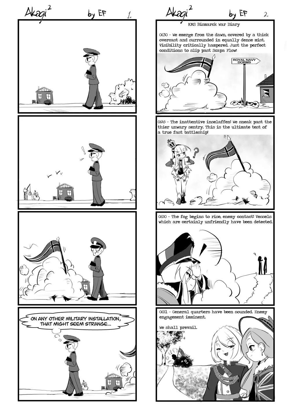 Azur Lane - Akagi² (Doujinshi) Chapter 75 page 1