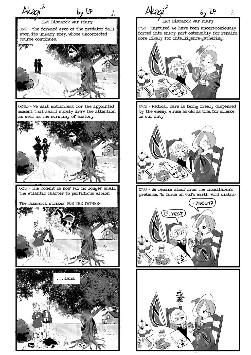 Azur Lane - Akagi² (Doujinshi) Chapter 76 page 1
