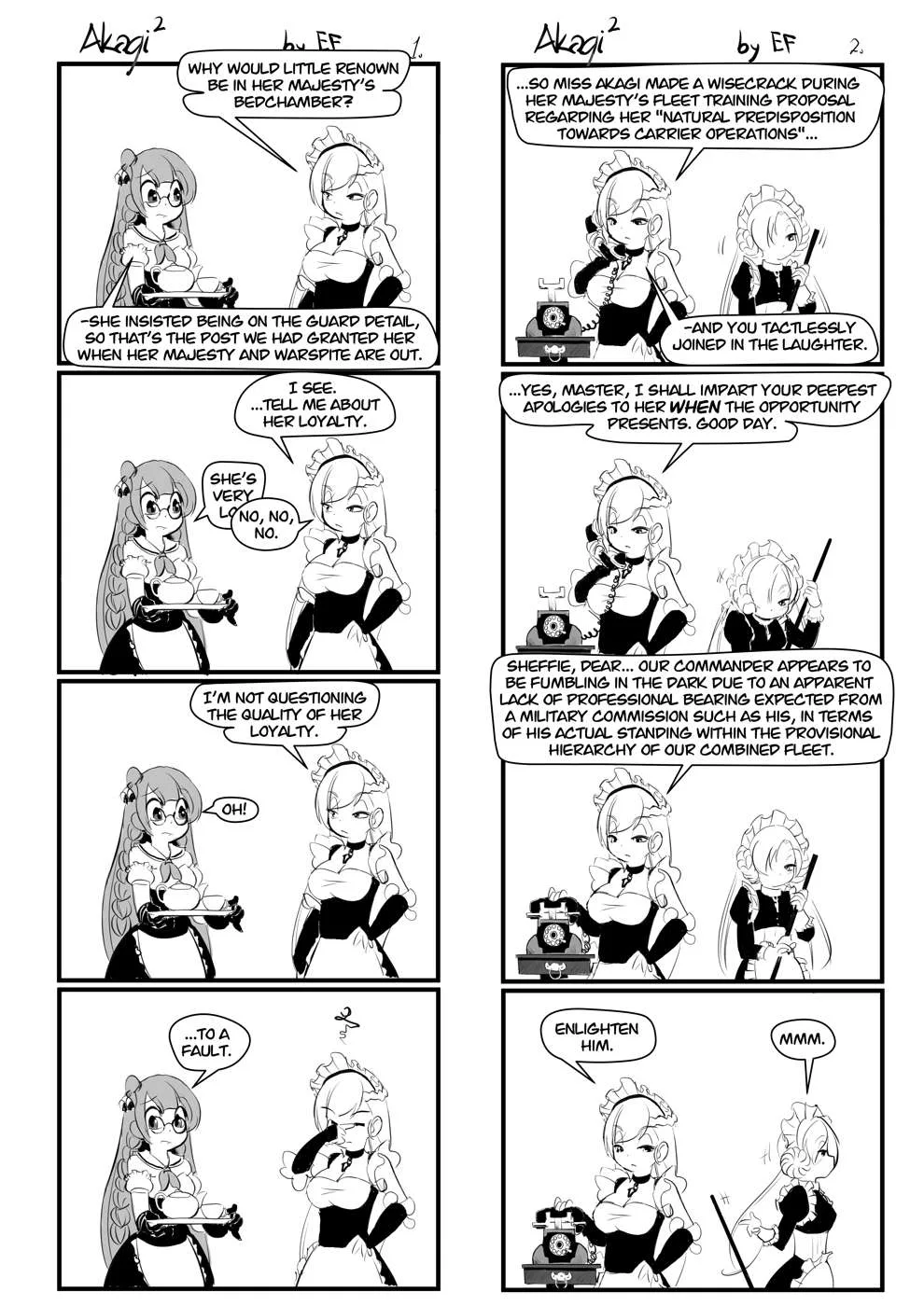 Azur Lane - Akagi² (Doujinshi) Chapter 88 page 1