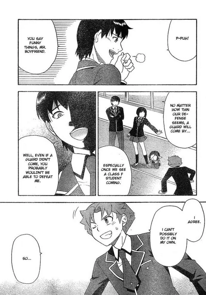 Baka to Test to Shoukanjuu Chapter 3 page 33