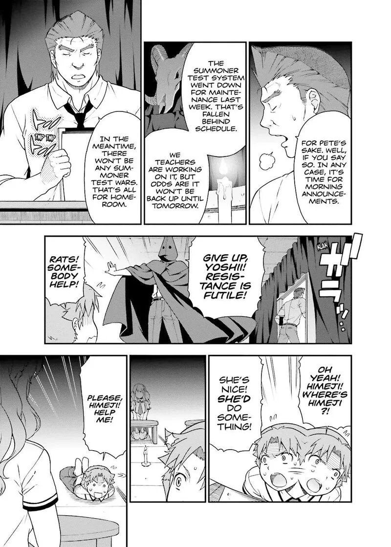 Baka to Test to Shoukanjuu Chapter 38 page 27
