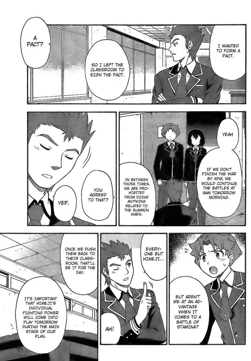 Baka to Test to Shoukanjuu Chapter 6 page 17