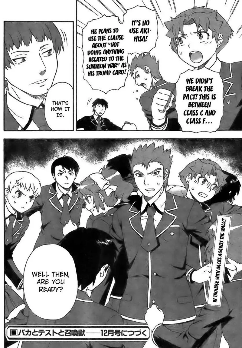 Baka to Test to Shoukanjuu Chapter 6 page 34