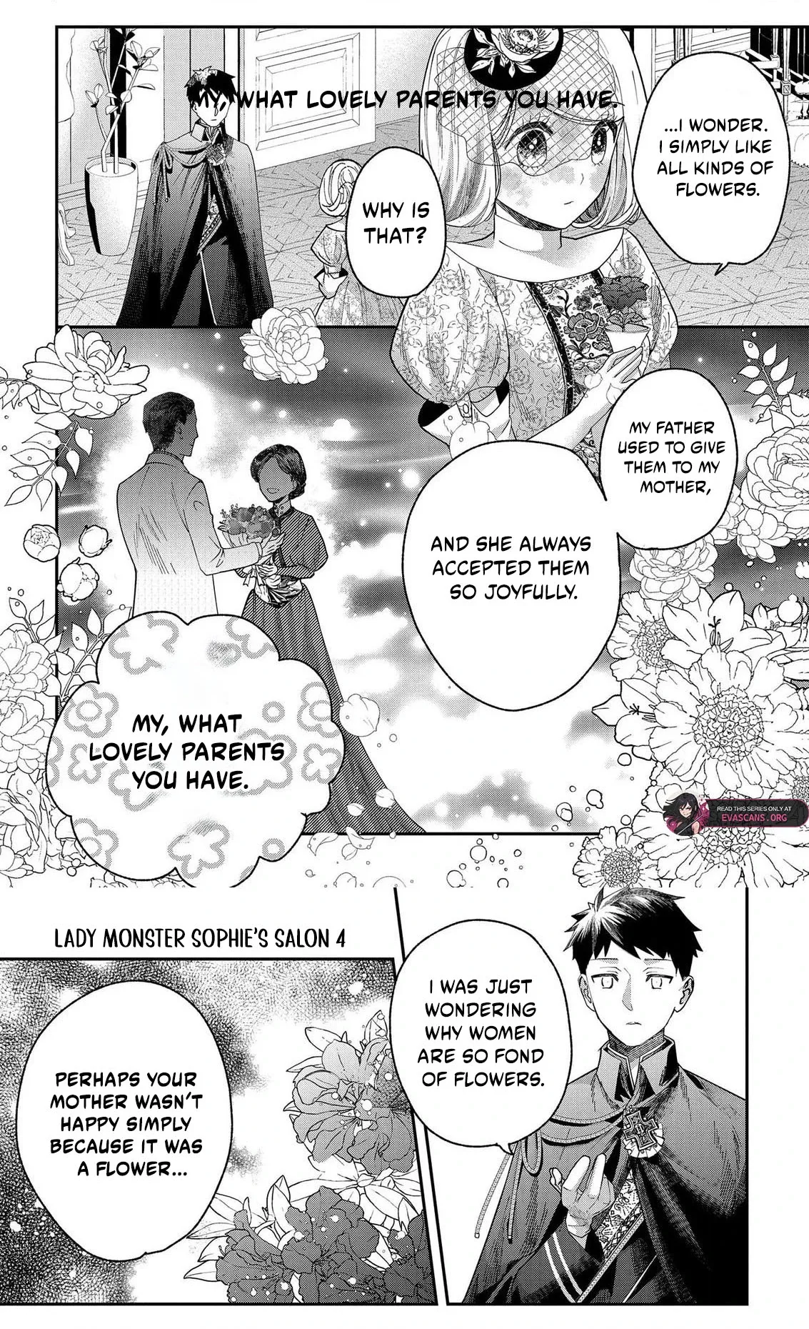 Bakemono Jou Sopfie no Salon Chapter 14.3 page 5