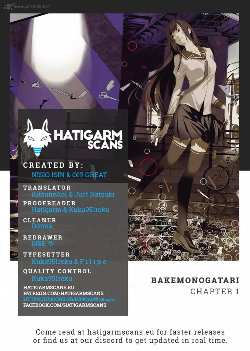 Bakemonogatari Chapter 1 page 1