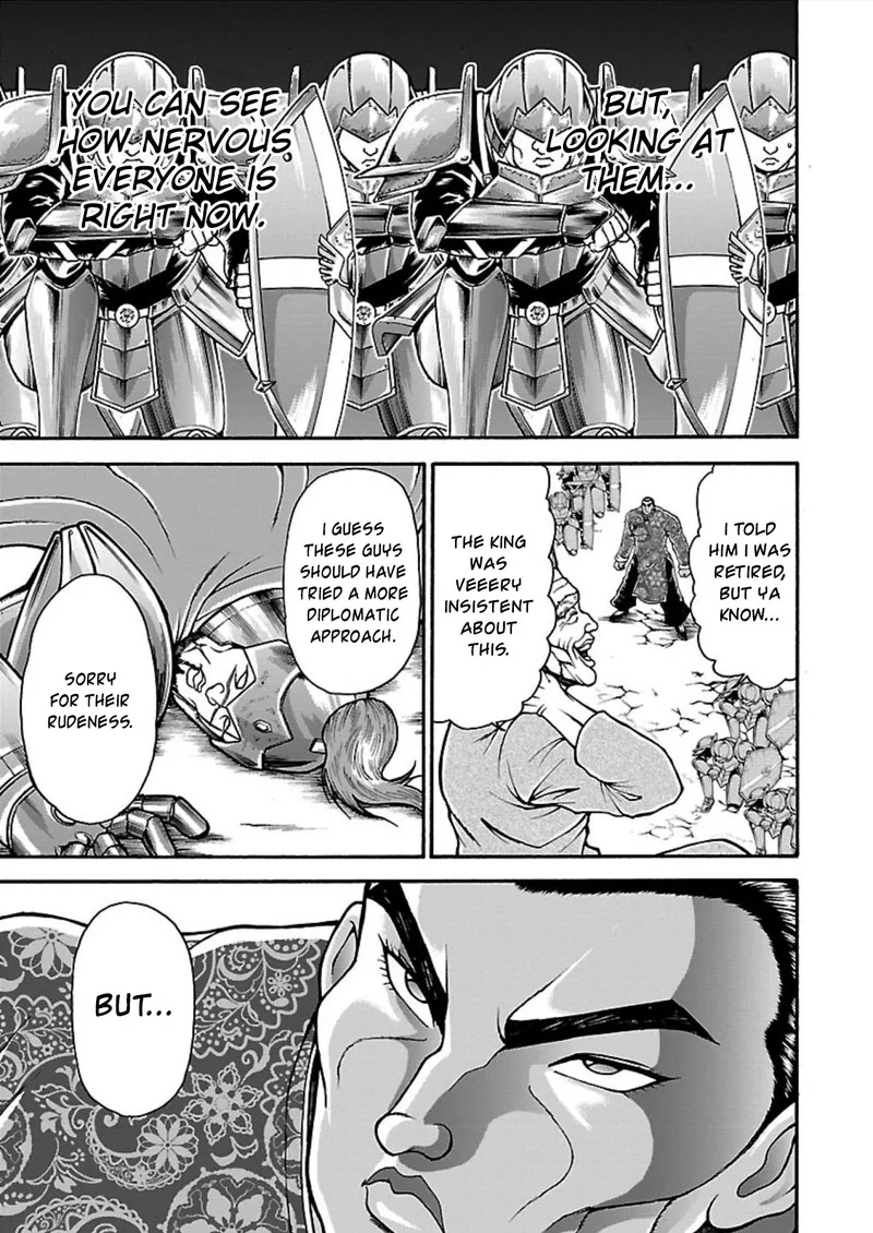 Baki Gaiden - Retsu Kaioh Isekai Tensei Shitemo Ikkou Kamawan! Chapter 10 page 9
