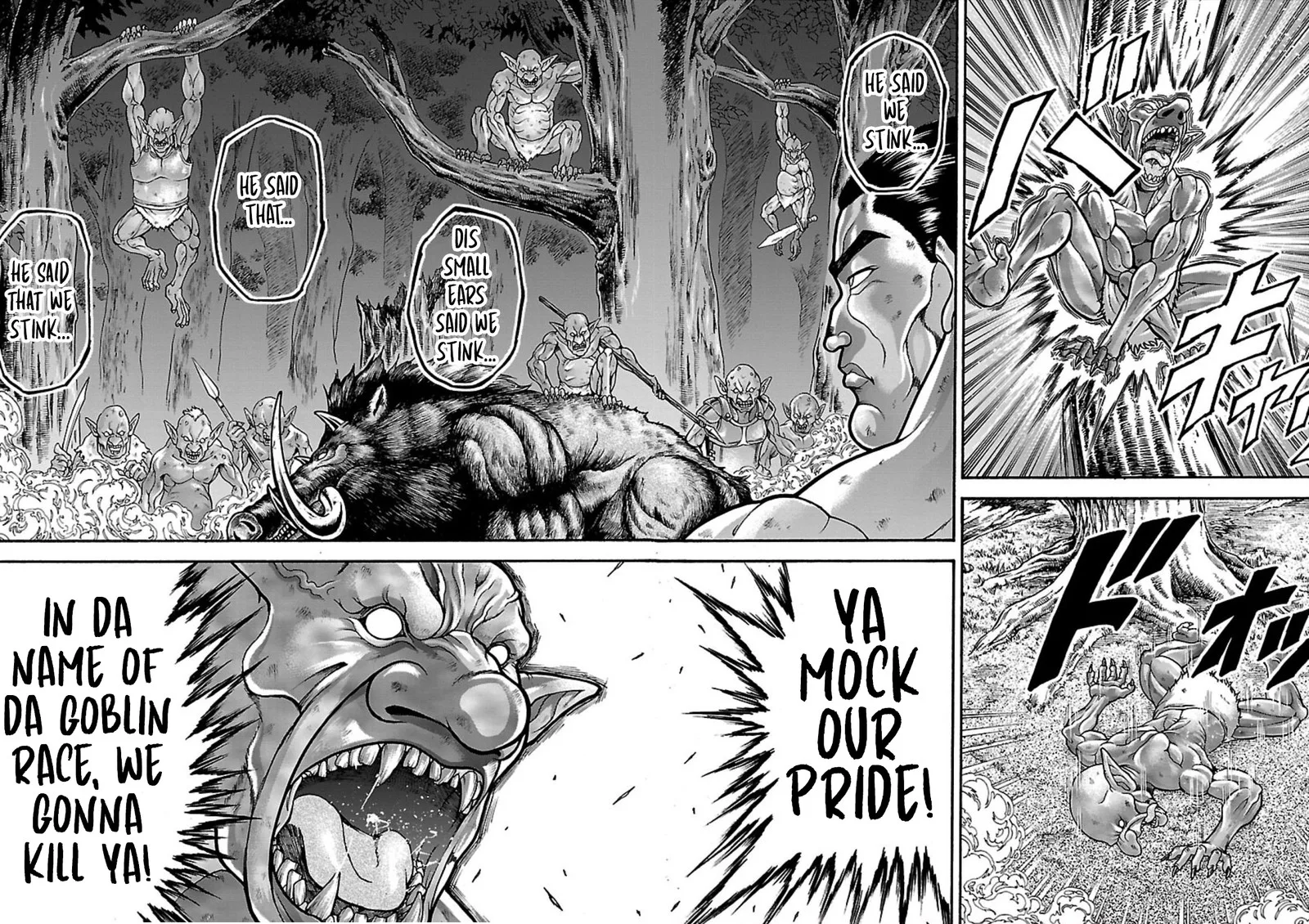 Baki Gaiden - Retsu Kaioh Isekai Tensei Shitemo Ikkou Kamawan! Chapter 16 page 14