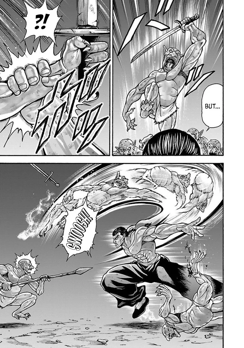 Baki Gaiden - Retsu Kaioh Isekai Tensei Shitemo Ikkou Kamawan! Chapter 18 page 8