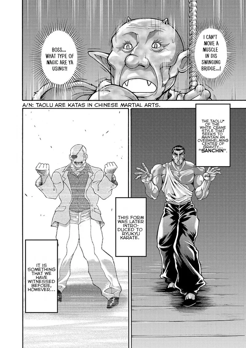 Baki Gaiden - Retsu Kaioh Isekai Tensei Shitemo Ikkou Kamawan! Chapter 32 page 10
