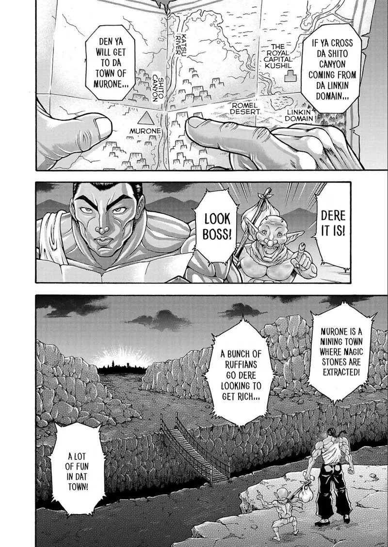 Baki Gaiden - Retsu Kaioh Isekai Tensei Shitemo Ikkou Kamawan! Chapter 32 page 2