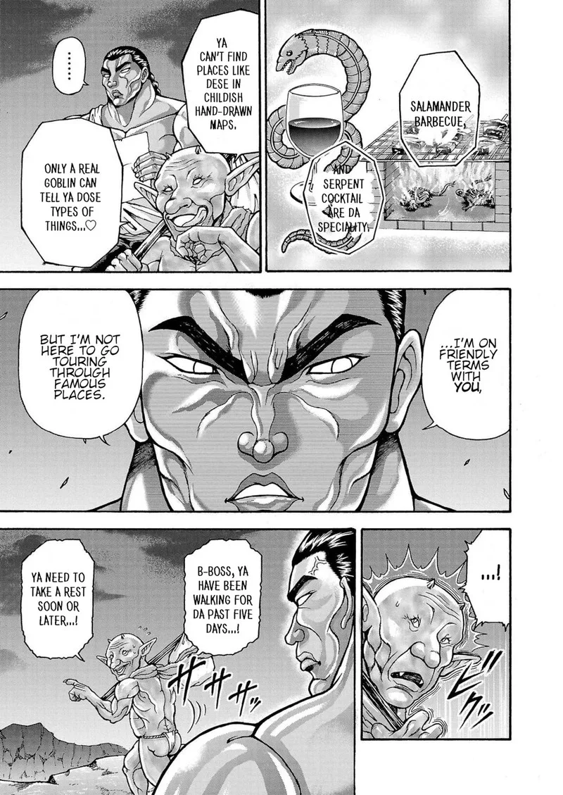 Baki Gaiden - Retsu Kaioh Isekai Tensei Shitemo Ikkou Kamawan! Chapter 32 page 3