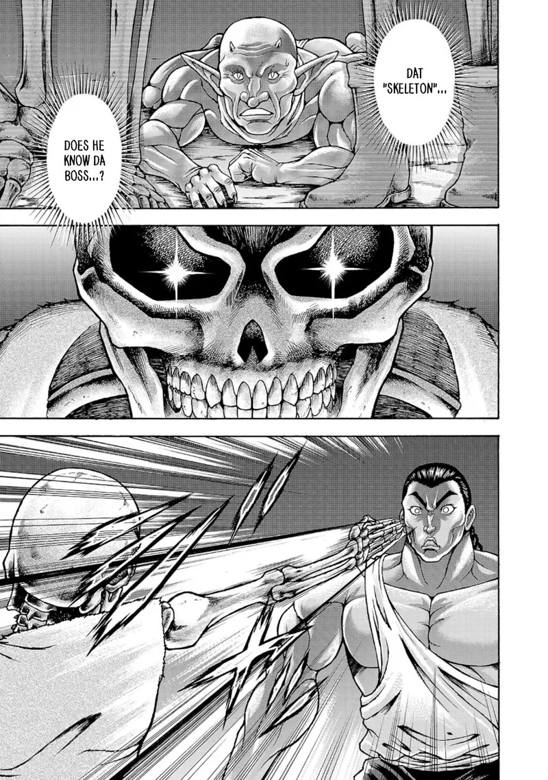 Baki Gaiden - Retsu Kaioh Isekai Tensei Shitemo Ikkou Kamawan! Chapter 34 page 3