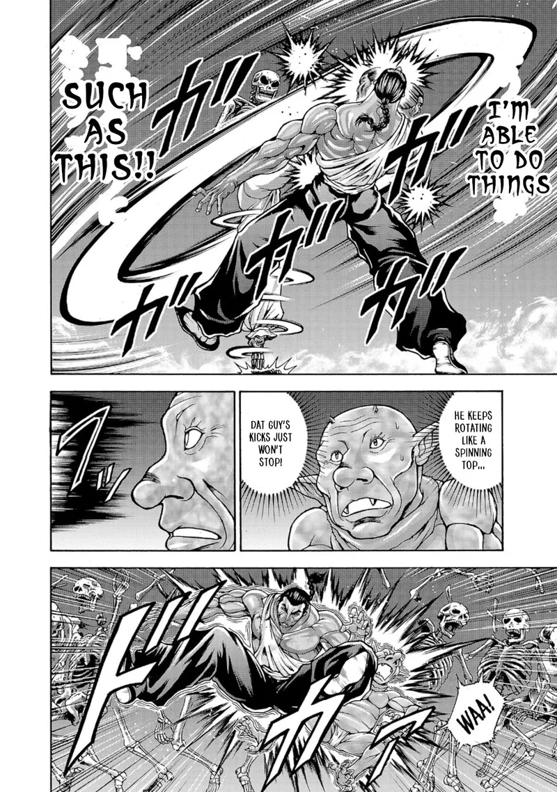 Baki Gaiden - Retsu Kaioh Isekai Tensei Shitemo Ikkou Kamawan! Chapter 34 page 12