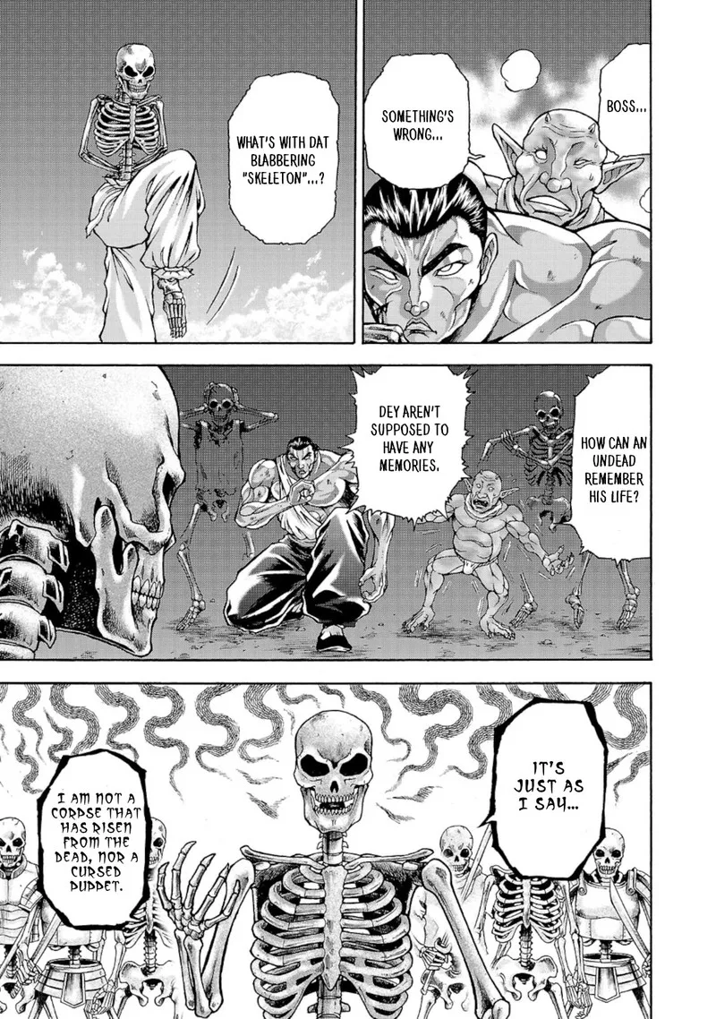 Baki Gaiden - Retsu Kaioh Isekai Tensei Shitemo Ikkou Kamawan! Chapter 34 page 13