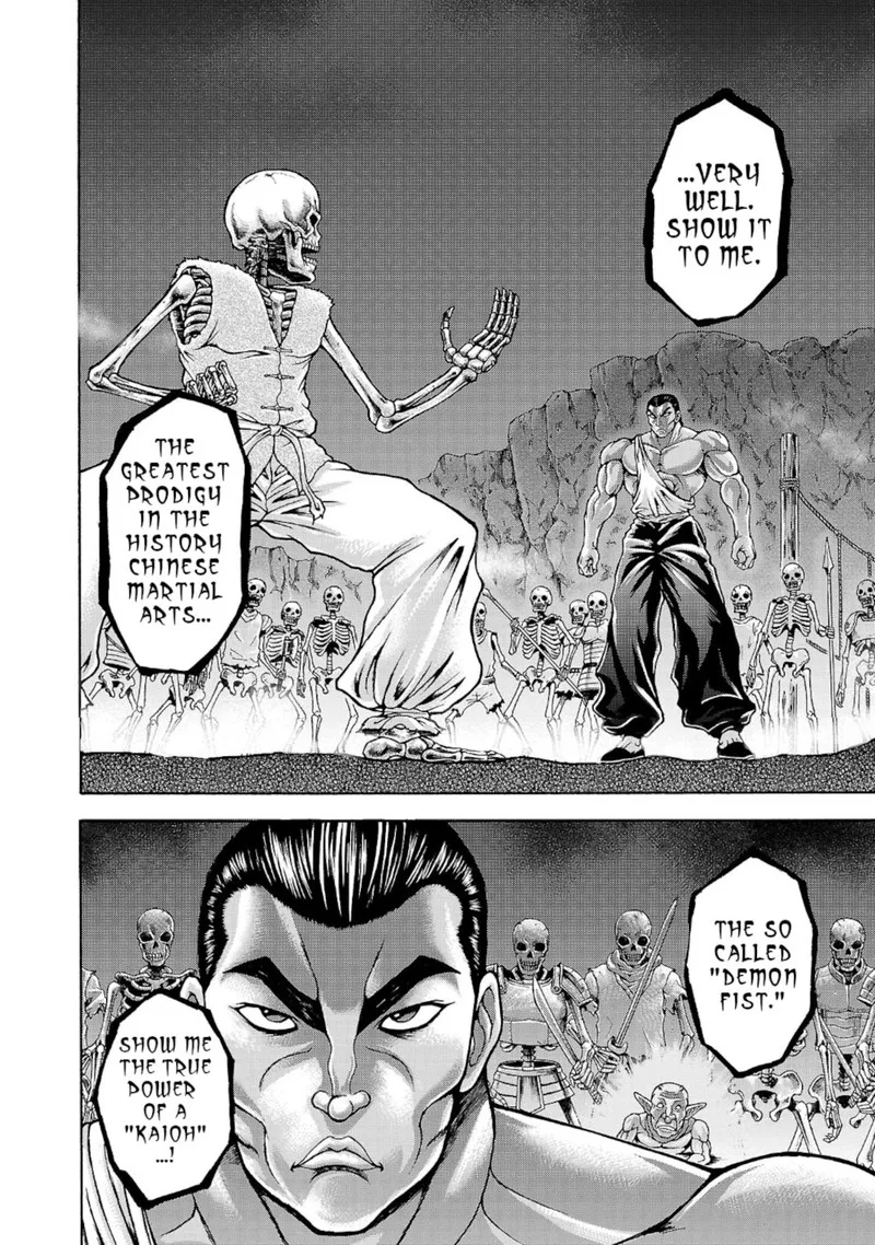 Baki Gaiden - Retsu Kaioh Isekai Tensei Shitemo Ikkou Kamawan! Chapter 34 page 2