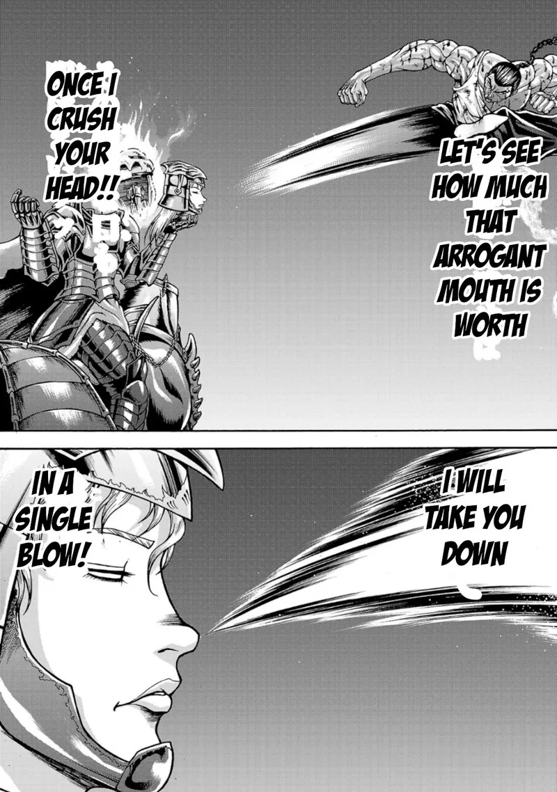 Baki Gaiden - Retsu Kaioh Isekai Tensei Shitemo Ikkou Kamawan! Chapter 37 page 8