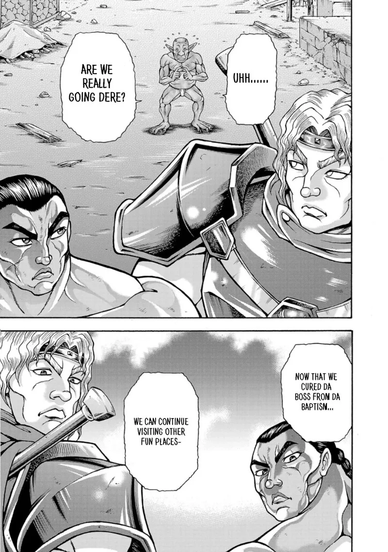 Baki Gaiden - Retsu Kaioh Isekai Tensei Shitemo Ikkou Kamawan! Chapter 38 page 16