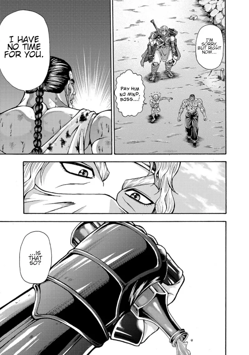 Baki Gaiden - Retsu Kaioh Isekai Tensei Shitemo Ikkou Kamawan! Chapter 38 page 8