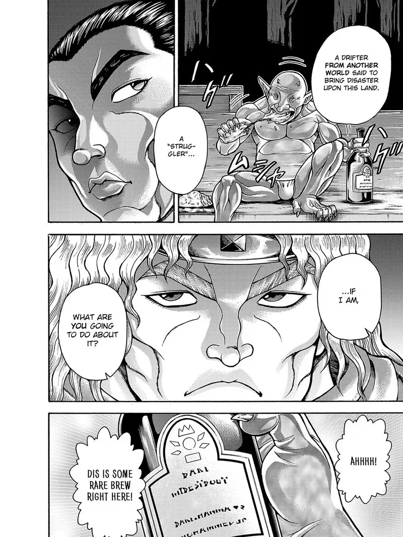 Baki Gaiden - Retsu Kaioh Isekai Tensei Shitemo Ikkou Kamawan! Chapter 39 page 9