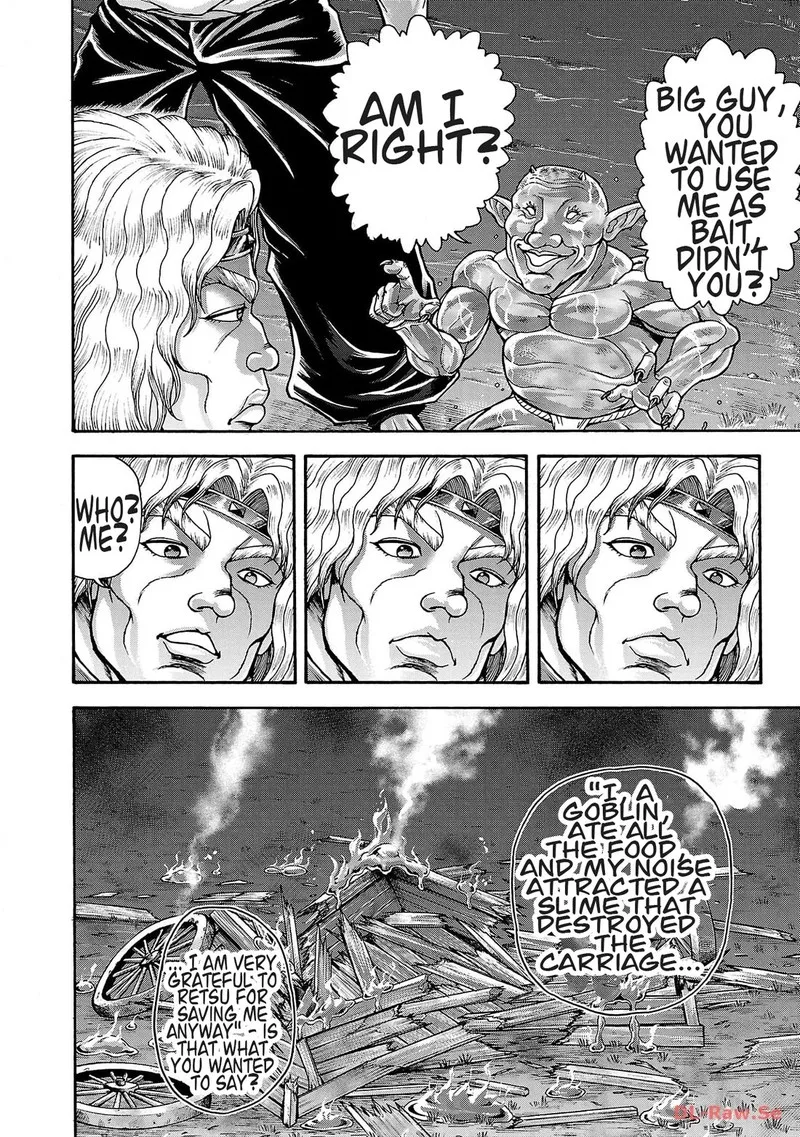 Baki Gaiden - Retsu Kaioh Isekai Tensei Shitemo Ikkou Kamawan! Chapter 41 page 8