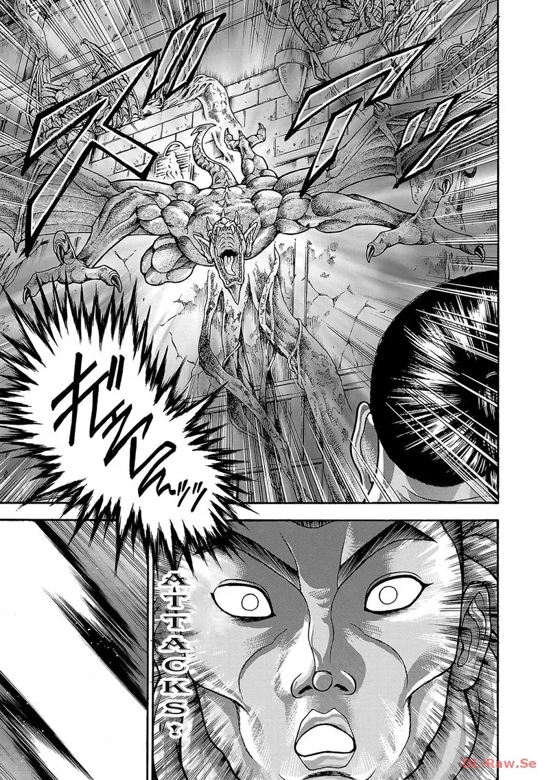 Baki Gaiden - Retsu Kaioh Isekai Tensei Shitemo Ikkou Kamawan! Chapter 43 page 9