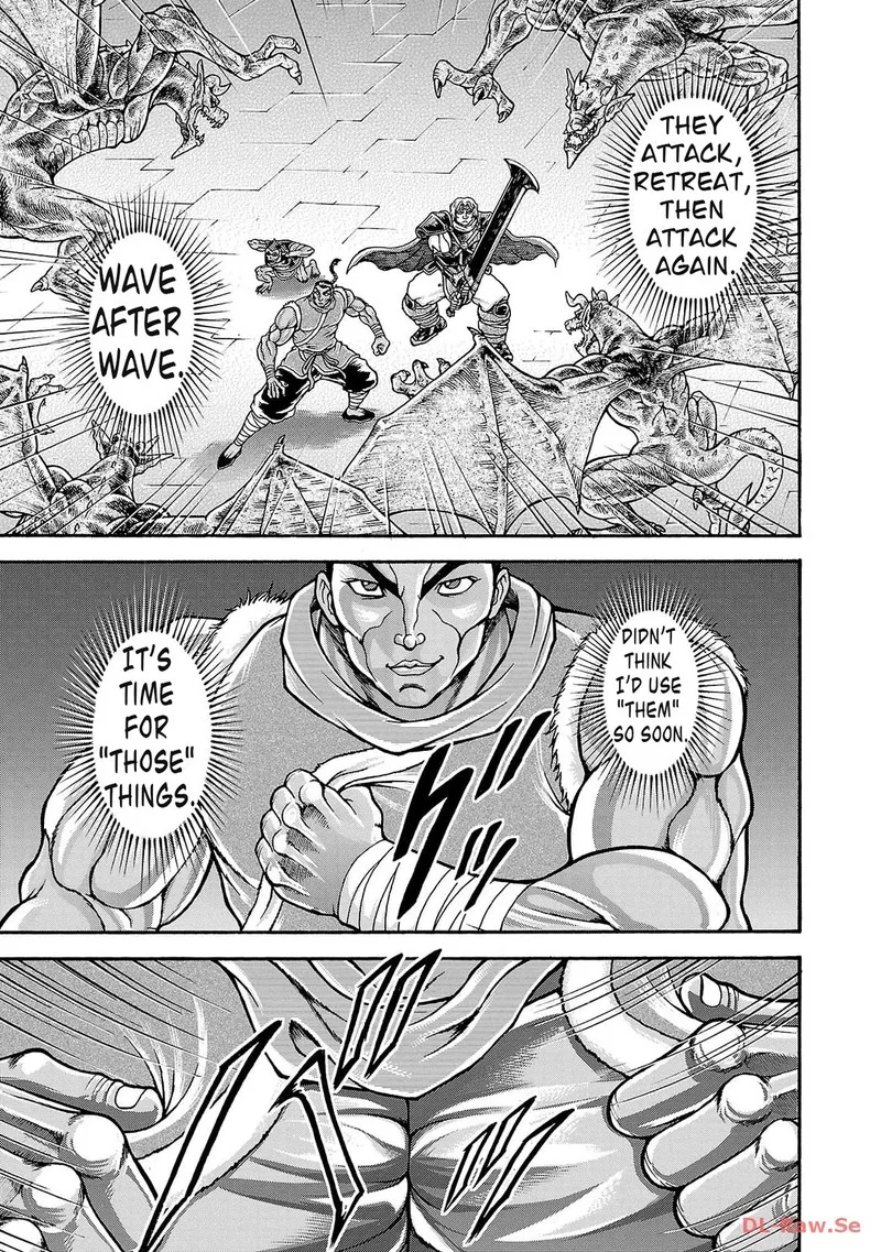 Baki Gaiden - Retsu Kaioh Isekai Tensei Shitemo Ikkou Kamawan! Chapter 43 page 14