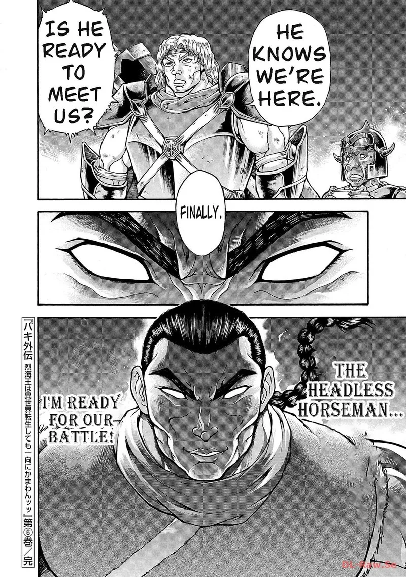 Baki Gaiden - Retsu Kaioh Isekai Tensei Shitemo Ikkou Kamawan! Chapter 48 page 19