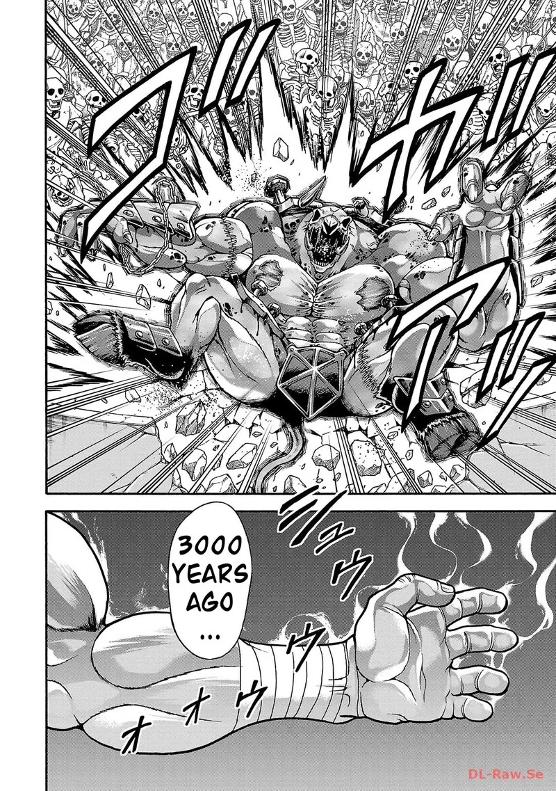 Baki Gaiden - Retsu Kaioh Isekai Tensei Shitemo Ikkou Kamawan! Chapter 50 page 16