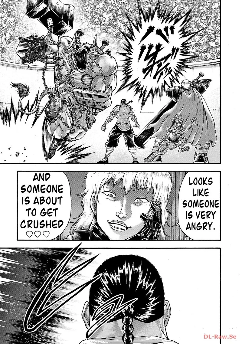Baki Gaiden - Retsu Kaioh Isekai Tensei Shitemo Ikkou Kamawan! Chapter 50 page 9