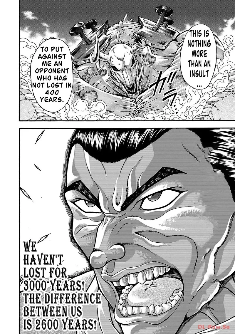 Baki Gaiden - Retsu Kaioh Isekai Tensei Shitemo Ikkou Kamawan! Chapter 50 page 18